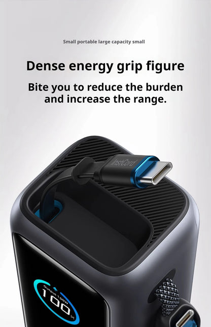 Anker Zolo 165W Max Power Bank 25000mAh High Capacity Cables Fast Charge Mobile Phone Power Bank Anker A1695 ANKER 165W Gift