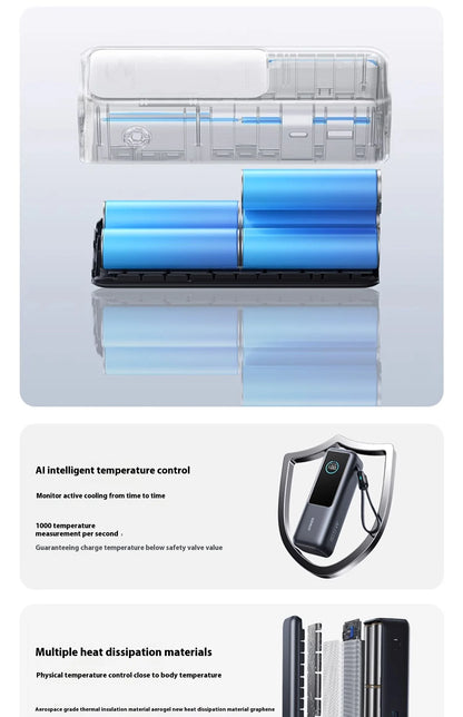 Anker Zolo 165W Max Power Bank 25000mAh High Capacity Cables Fast Charge Mobile Phone Power Bank Anker A1695 ANKER 165W Gift
