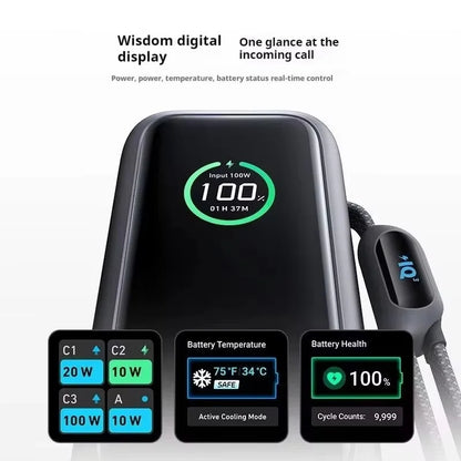 Anker Zolo 165W Max Power Bank 25000mAh High Capacity Cables Fast Charge Mobile Phone Power Bank Anker A1695 ANKER 165W Gift