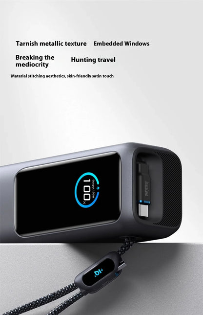 Anker Zolo 165W Max Power Bank 25000mAh High Capacity Cables Fast Charge Mobile Phone Power Bank Anker A1695 ANKER 165W Gift